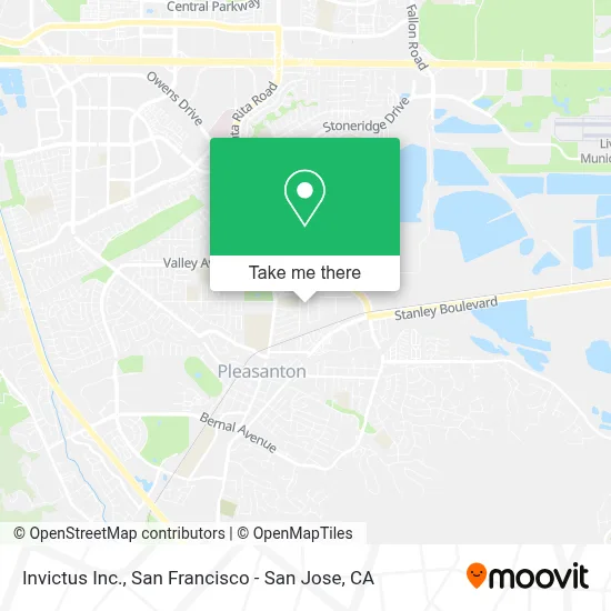 Invictus Inc. map