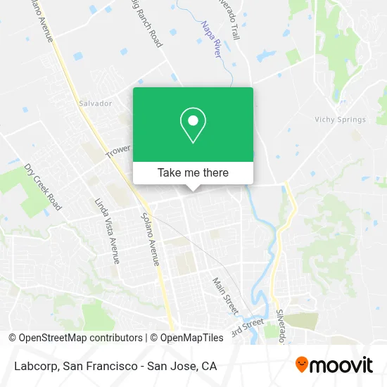 Labcorp map