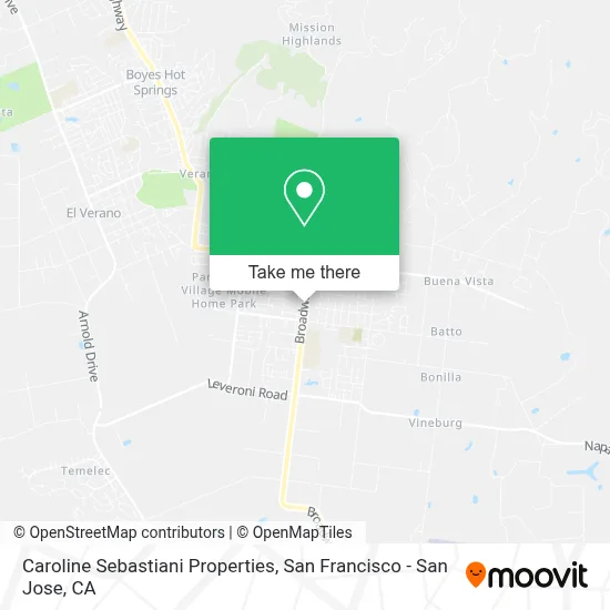 Caroline Sebastiani Properties map