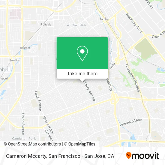 Cameron Mccarty map