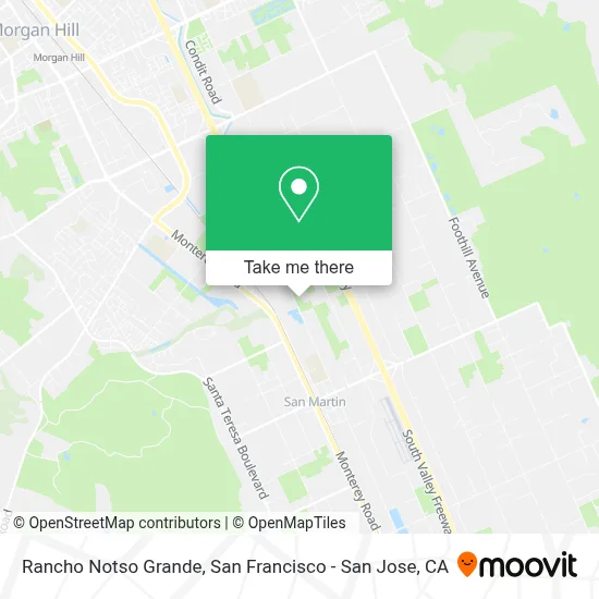 Rancho Notso Grande map