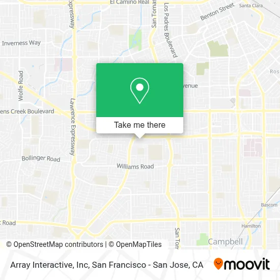 Array Interactive, Inc map