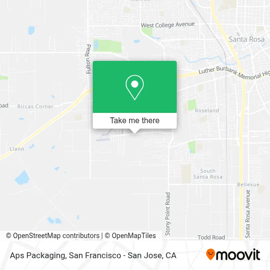 Aps Packaging map