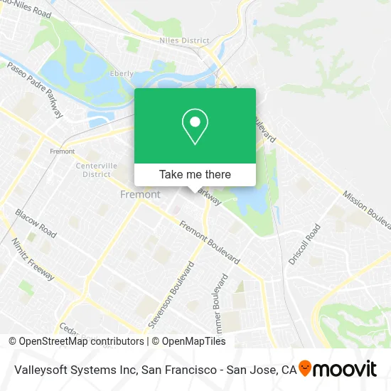 Valleysoft Systems Inc map
