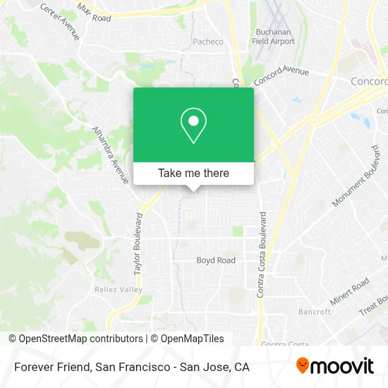 Forever Friend map