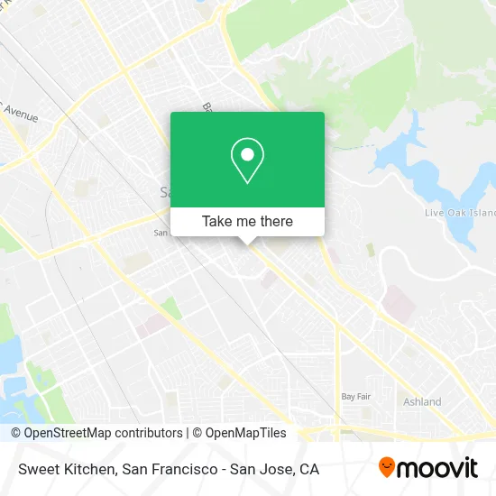 Sweet Kitchen map
