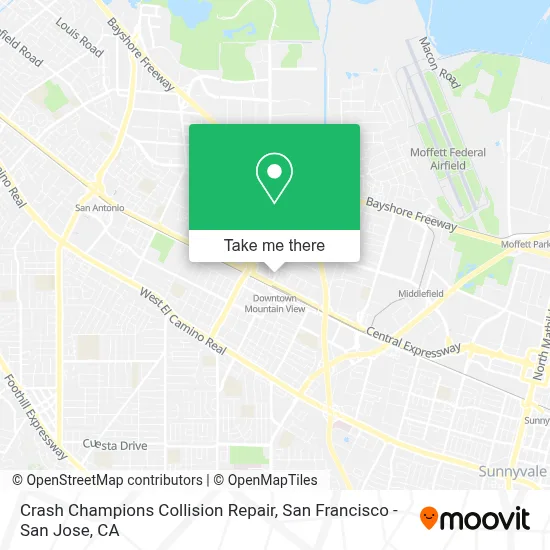 Crash Champions Collision Repair map
