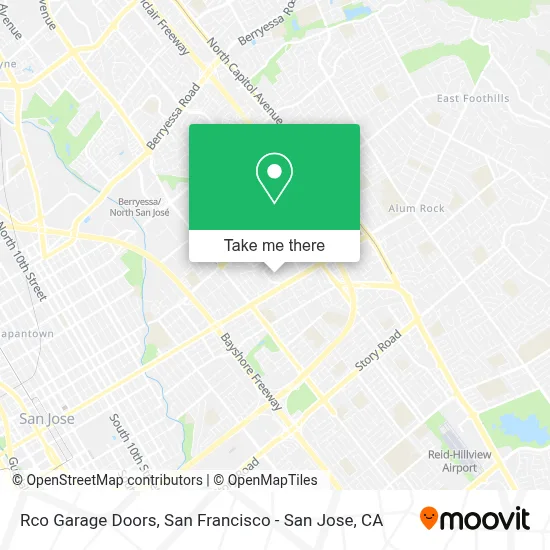 Rco Garage Doors map
