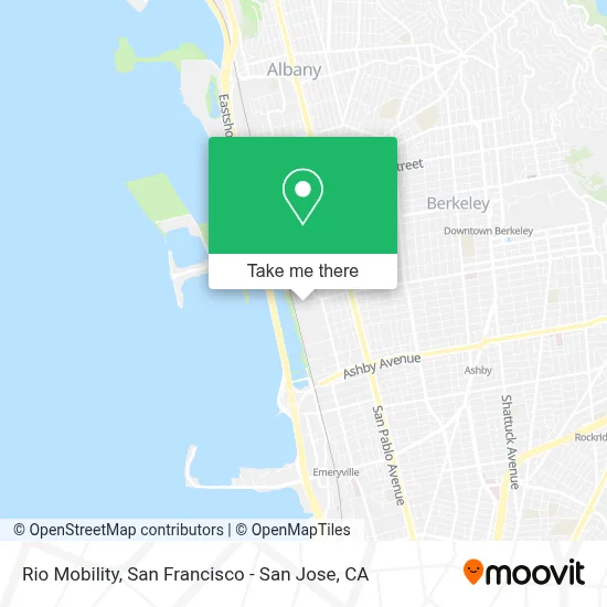 Rio Mobility map