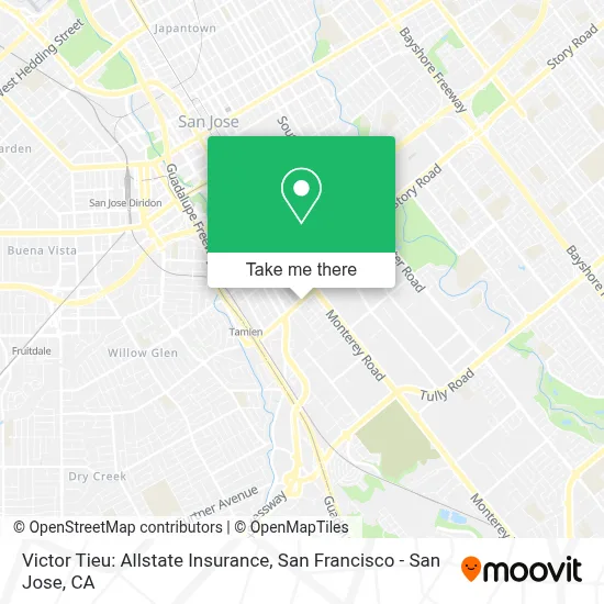 Victor Tieu: Allstate Insurance map