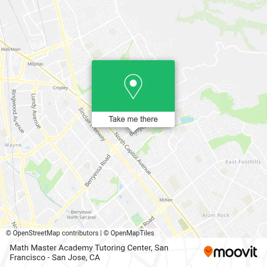 Math Master Academy Tutoring Center map