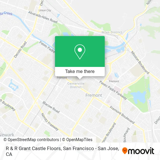R & R Grant Castle Floors map