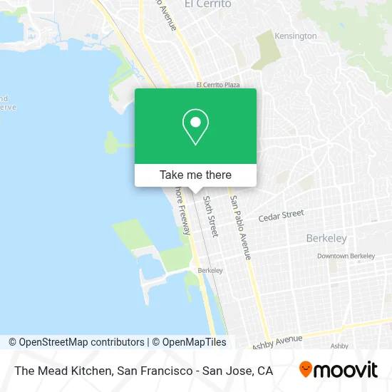 The Mead Kitchen map