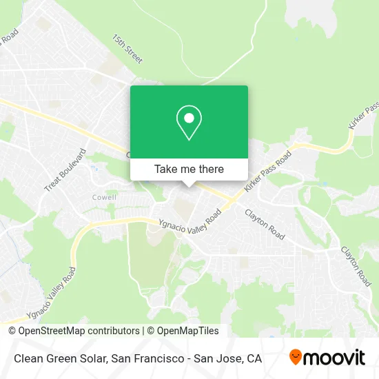 Clean Green Solar map