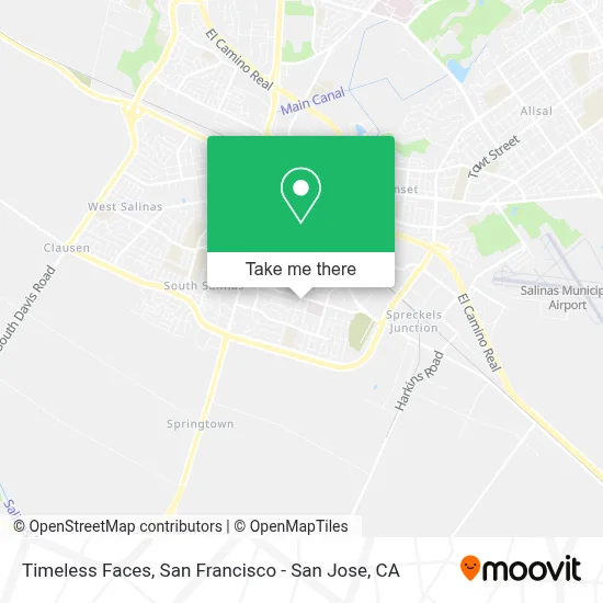 Timeless Faces map