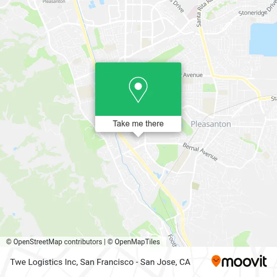 Twe Logistics Inc map