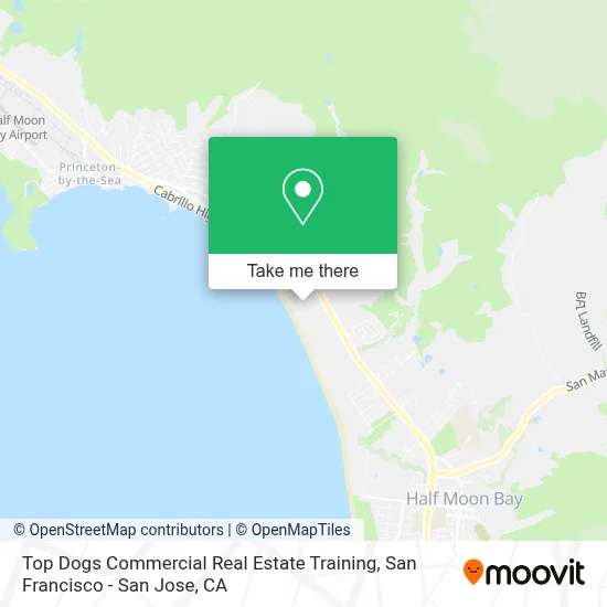 Top Dogs Commercial Real Estate Training map