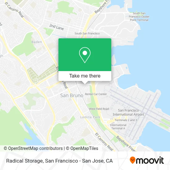 Radical Storage map