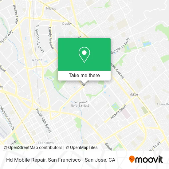 Hd Mobile Repair map