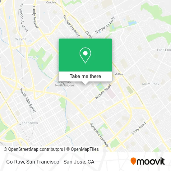 Go Raw map