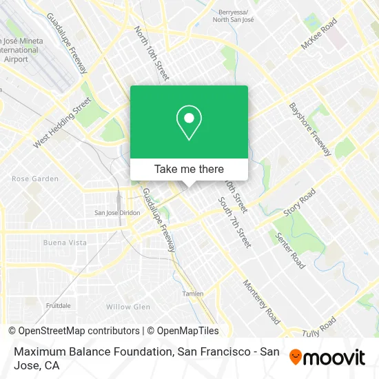 Maximum Balance Foundation map