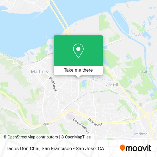 Tacos Don Chai map