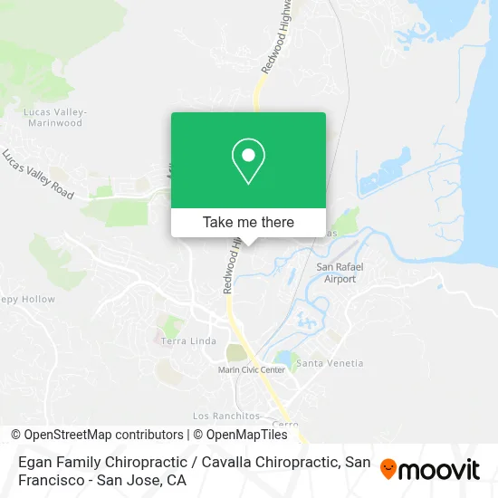 Egan Family Chiropractic / Cavalla Chiropractic map