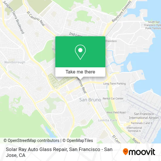 Solar Ray Auto Glass Repair map