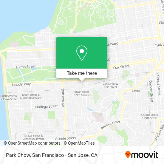 Park Chow map