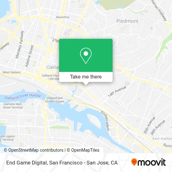 End Game Digital map