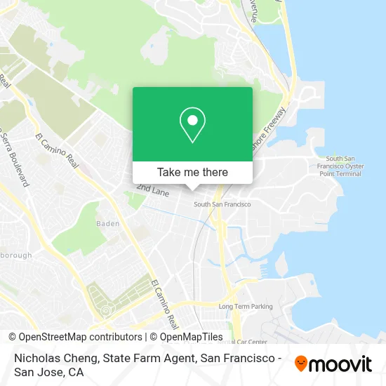 Nicholas Cheng, State Farm Agent map