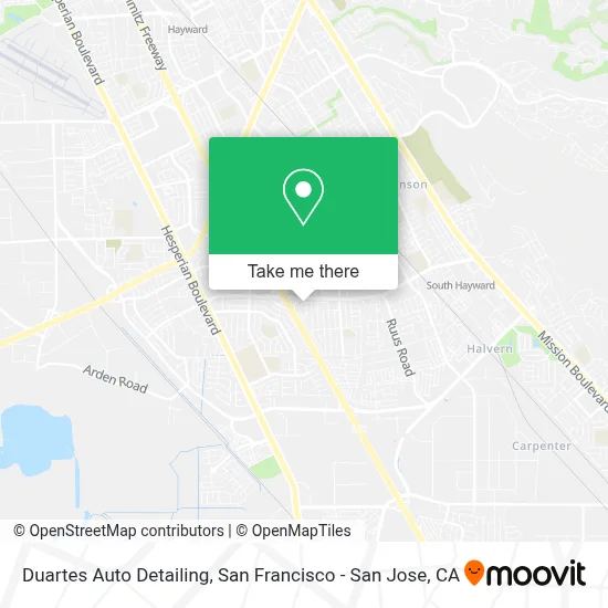 Duartes Auto Detailing map