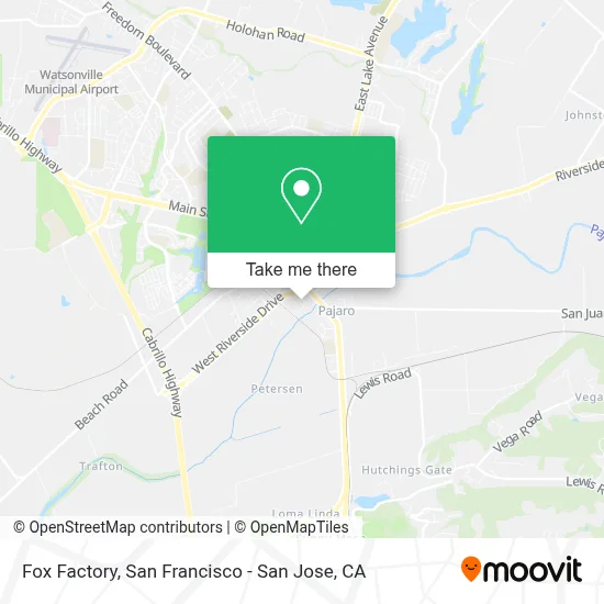Fox Factory map