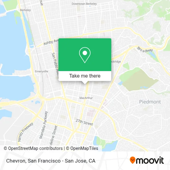 Chevron map