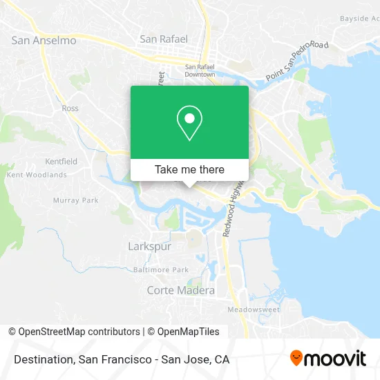 Destination map