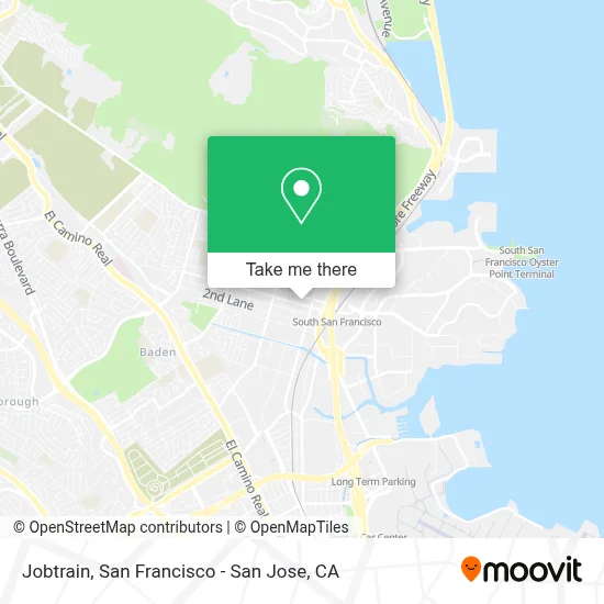 Jobtrain map