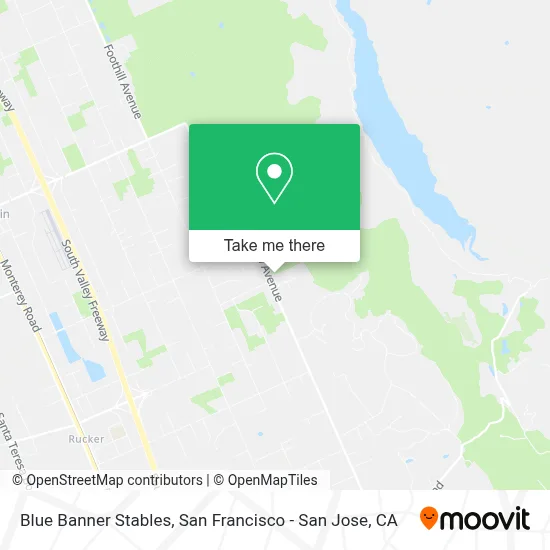 Blue Banner Stables map