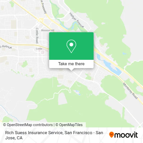 Rich Suess Insurance Service map