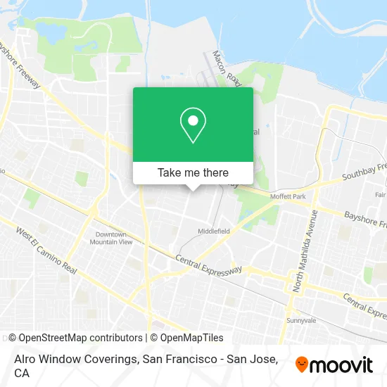 Alro Window Coverings map