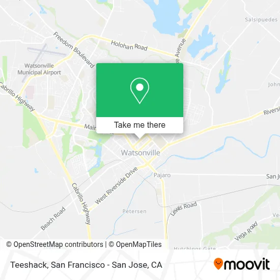 Teeshack map