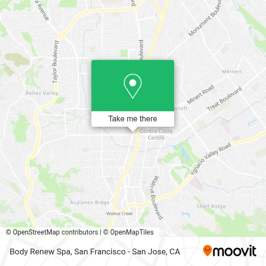 Body Renew Spa map
