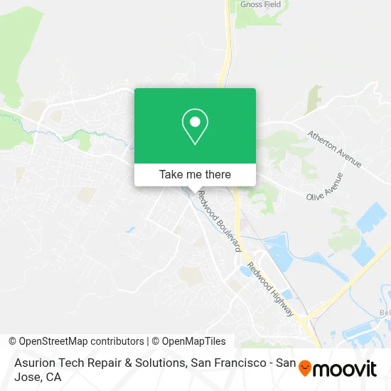 Asurion Tech Repair & Solutions map