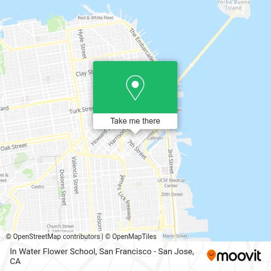 In Water Flower School map