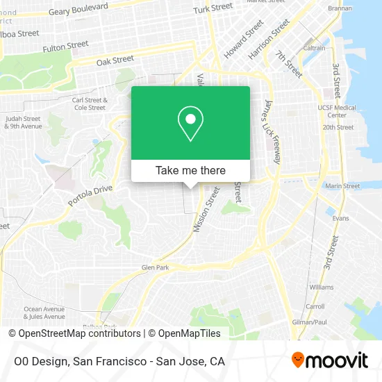O0 Design map