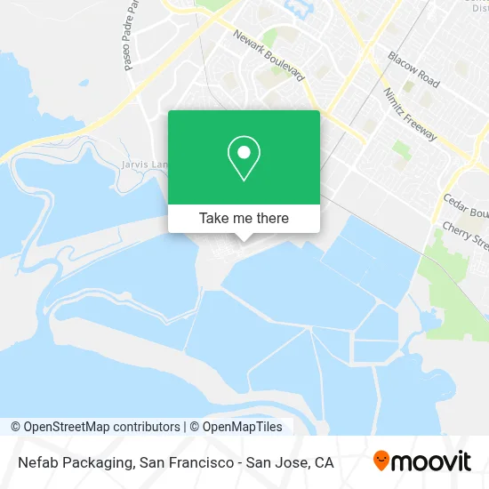 Nefab Packaging map