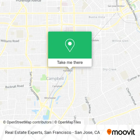 Real Estate Experts map