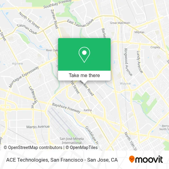 ACE Technologies map