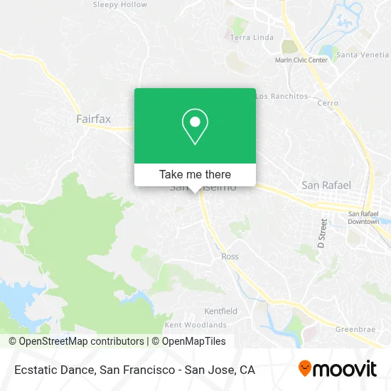 Ecstatic Dance map