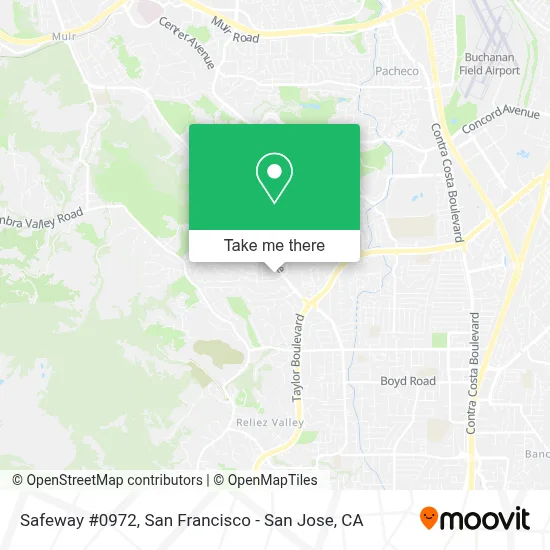 Safeway #0972 map