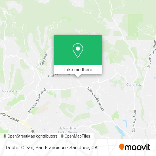 Doctor Clean map